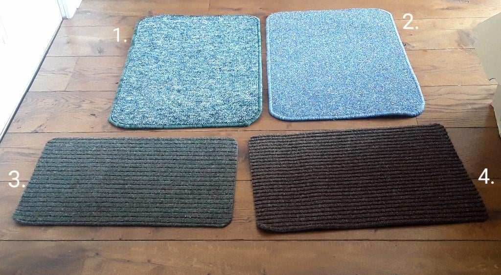 Deurmat deurmatten - 4 voor €10,- of per stuk vanaf €2,25 ni, Ophalen of Verzenden, Nieuw, Overige materialen, Binnen