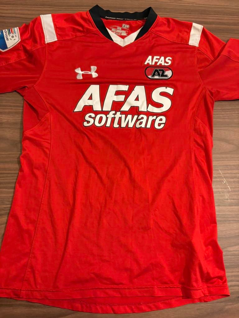 Matchworn shirt Rens van Eijden - AZ, Maat XL, Ophalen of Verzenden, Zo goed als nieuw, Shirt