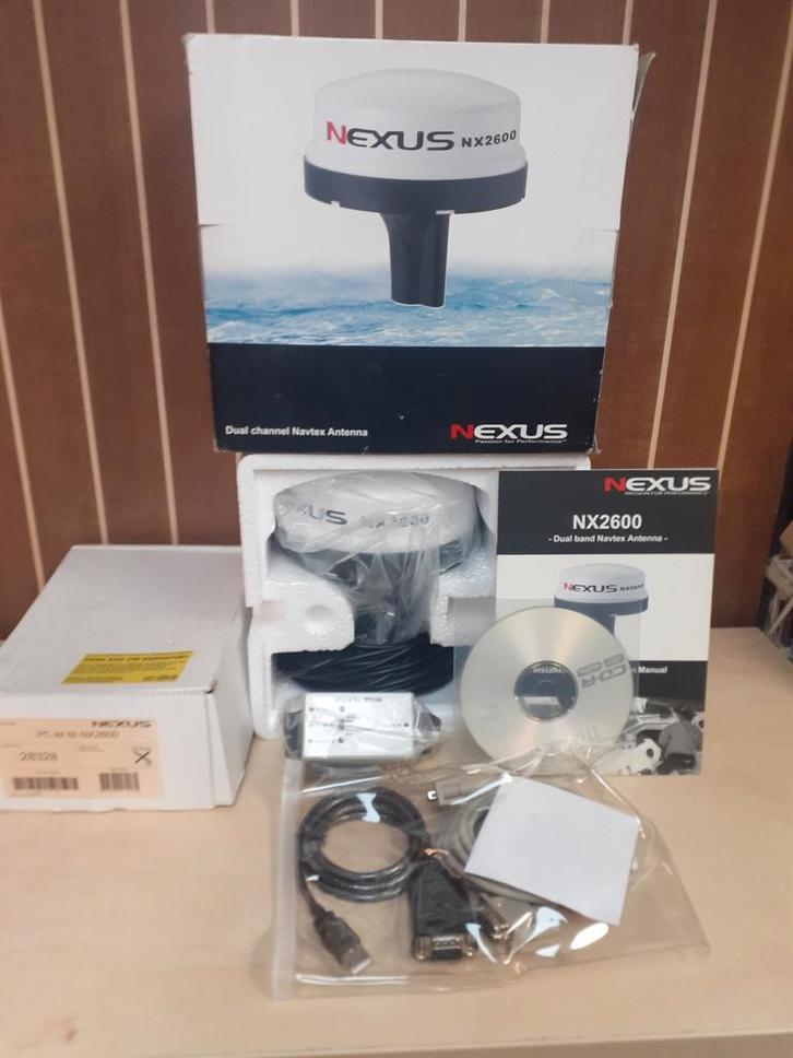 Nexus NX2500 Navtex Antenne met PC Kit, Watersport en Boten, Navigatiemiddelen en Scheepselektronica, Zo goed als nieuw, Communicatie