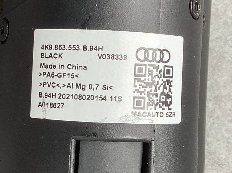 Audi A6 C8 hoedenplank rolhoes 4K9863553, Ophalen of Verzenden, Nieuw, Audi