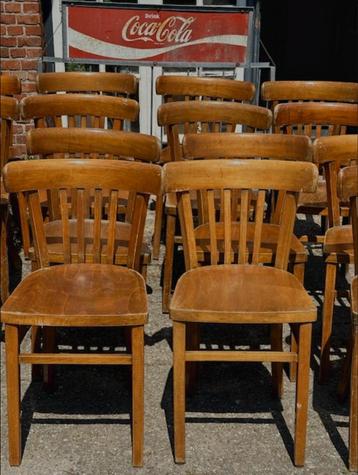 oude franse cafestoelen cafe stoelen antieke houten partij beschikbaar voor biedingen