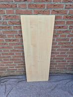 Spaanplaat blad gefineerd 160x80cm, Ophalen, Zo goed als nieuw, Rechthoekig