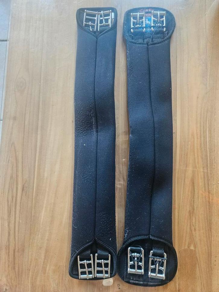 2 Dressuur singels 65cm Kieffer en Harry's Horse, Dieren en Toebehoren, Paarden en Pony's | Hoofdstellen en Tuigage, Gebruikt