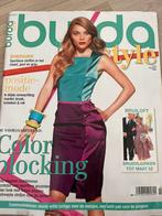 BURDA STYLE COLOR BLOCKING 2/2012, Hobby en Vrije tijd, Kledingpatronen, Ophalen of Verzenden, Burda