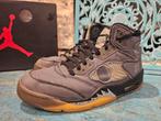 Nike Air Jordan 5 Retro off white - Maat 44.5, Zwart, Nike, Ophalen of Verzenden, Sneakers of Gympen