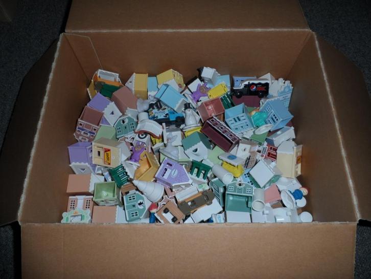 96 stuks Albert Heijn Kersthuisjes (2019) incl. dubbelen (1), Verzamelen, Supermarktacties, Albert Heijn, Ophalen of Verzenden