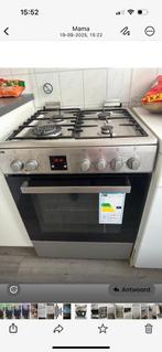 Gas fornuis, Witgoed en Apparatuur, Fornuizen, Ophalen, 4 kookzones, Zo goed als nieuw, Gas