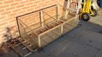 Mini kas van glas (bovenzijde glas kapot), Tuin en Terras, Ophalen, Glas, Gebruikt, Aluminium