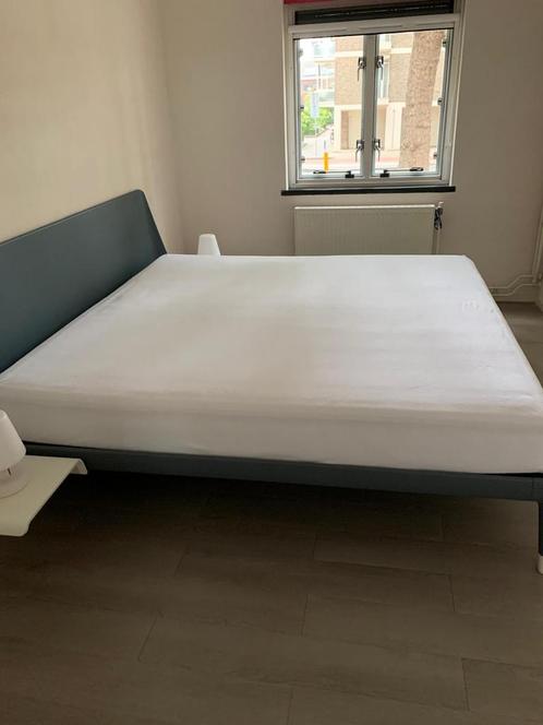 Auping Essential Cool grey 200 x 200 cm, Huis en Inrichting, Slaapkamer | Bedden, Zo goed als nieuw, Tweepersoons, Overige maten