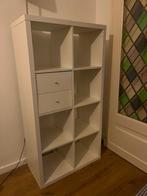 Kallax ikea wit 8 vaks, Ophalen, Gebruikt