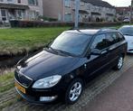 Skoda Fabia 1.2 TDI Greenline Combi 2012 Zwart nieuwe distr., Auto's, Voorwielaandrijving, Euro 5, Stof, 1199 cc