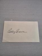 Filmster Handtekening Bobby Brown, Gesigneerd, Foto of Kaart, Verzenden