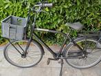 Gazelle herentransportfiets mat zwart. Voor lengte >1.80 m., Fietsen en Brommers, Fietsen | Heren | Herenfietsen, Ophalen, Zo goed als nieuw