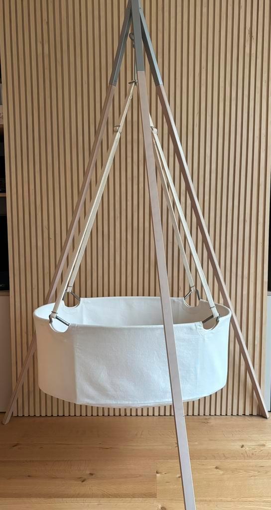 Hang wieg baby Leander, Kinderen en Baby's, Babywiegjes en Ledikanten, Zo goed als nieuw, Wieg, Ophalen