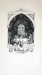 Heel oude prenten. 20.5x13cm, Verzamelen, Gebruikt, Ophalen of Verzenden, Voor 1940, Prent