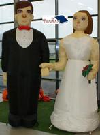 bruidspaar opblaasbaar huren huur BenSan Enter, Ophalen, Zo goed als nieuw, Geboorte of Huwelijk