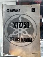 Yamaha XTZ750 Service Manual '89, Ophalen of Verzenden, Yamaha