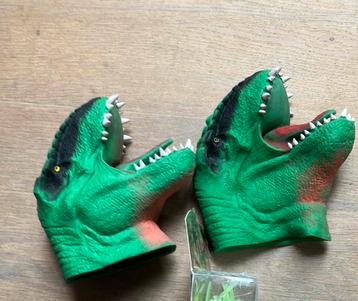 Handpop depesch dino world latex beschikbaar voor biedingen