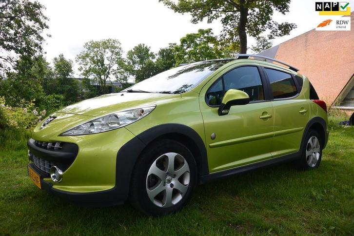 Peugeot 207 SW Outdoor 1.6 VTi XS*airco*panorama*half-leer*a, Auto's, Peugeot, Bedrijf, Te koop, Airbags, Airconditioning, Boordcomputer