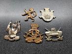 Belgie  -  emblemen  zonder  bevestiging., Verzamelen, Militaria | Algemeen, Ophalen of Verzenden, Landmacht, Overige gebieden