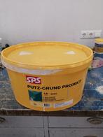 SPS putz grund., Doe-het-zelf en Verbouw, Verf, Beits en Lak, 5 tot 10 liter, Ophalen, Gebruikt, Wit