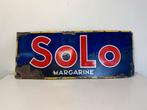 Vintage Solo Margarine Emaille Reclamebord, Antiek en Kunst, Antiek | Emaille, Ophalen