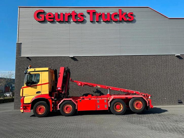 Mercedes-Benz Arocs 3253 L ENA 8X2/4 HMF2820 KRAAN / KRAN/ C, Auto's, Vrachtwagens, Bedrijf, ABS, Achteruitrijcamera, Airconditioning