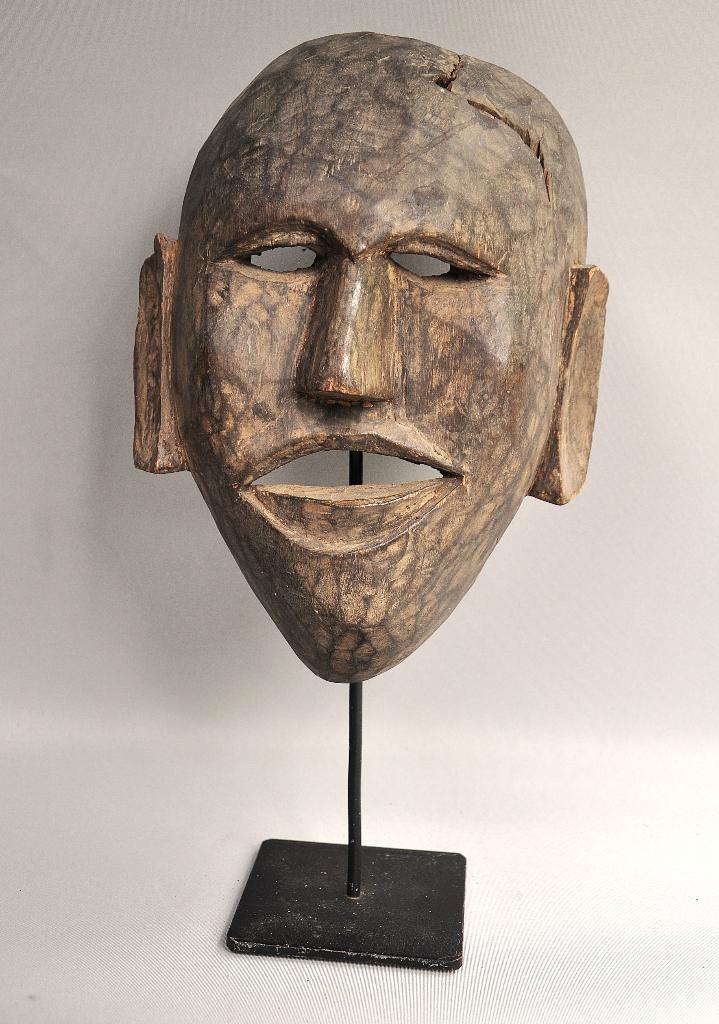 Sterk Monpa masker, Arunachal Pradesh, India, ca 1960, Antiek en Kunst, Kunst | Niet-Westerse kunst, Ophalen of Verzenden