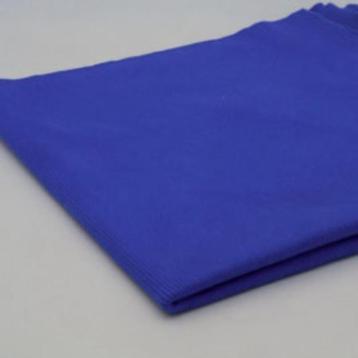 64029) boordstof blauw violet 108cm breed beschikbaar voor biedingen