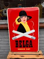 Vintage Belga Emaille Reclamebord Vander Elst, Ophalen