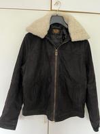leren jas pall mall aviator met losse bontkraag, Kleding | Heren, Jassen | Winter, Ophalen, Maat 52/54 (L), Bruin, Pall Mall PME Legend