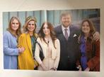 Koninklijke Familie poster alexia Amalia Máxima, Ophalen of Verzenden, Zo goed als nieuw, Overige typen