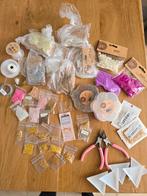 Kraaltjes, armbandjes, juwelen maken. Tang, draad, sluiting., Ophalen of Verzenden, Zo goed als nieuw, Materiaal