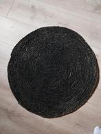 Mooie zwarte jutt onderlegger voor op tafel of vloerkleedje, Huis en Inrichting, Ophalen of Verzenden, Zo goed als nieuw, Glas of Kopje