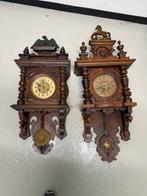 Te koop 2 mooie antieke vrijslinger klokken in nette staat, Antiek en Kunst, Antiek | Klokken, Ophalen