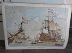 Schoolplaat 2x geschiedenis nr 20 en 14 Wolters maritiem, Antiek en Kunst, Ophalen, Geschiedenis