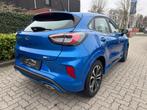 Ford Puma 1.0 EcoBoost Hybrid ST-Line X virtual cockpit, sto, Auto's, Ford, Voorwielaandrijving, Stof, Zwart, Blauw