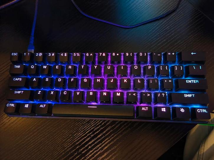 Gaming keyboard apex pro mini, Computers en Software, Toetsenborden, Zo goed als nieuw, Qwerty, Bedraad, Gaming toetsenbord, Ophalen of Verzenden