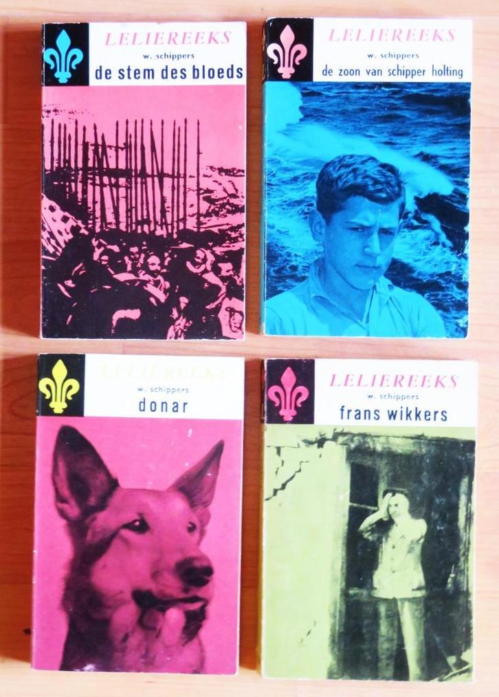 4x W. Schippers ( Leliereeks ), Boeken, Historische romans, Gelezen, Ophalen of Verzenden