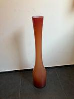 Fait main handmade vaas rood/oranje - gemerkt - uniek desig, Antiek en Kunst, Antiek | Vazen, Ophalen