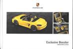 PORSCHE BOXSTER EXCLUSIVE, Boeken, Auto's | Folders en Tijdschriften, Ophalen of Verzenden, Zo goed als nieuw, Porsche