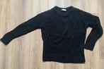 IRO gebreide trui met alpaka wol mix zwart 38 = S/36 - M/38, Verzenden, Zwart, Maat 36 (S), Iro