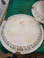 plafond lampen rond versace 2 stuks, Ophalen of Verzenden, 'T Olde Gre-j, Info@toldegrej.nl, Endepoelstraat 20f Didam