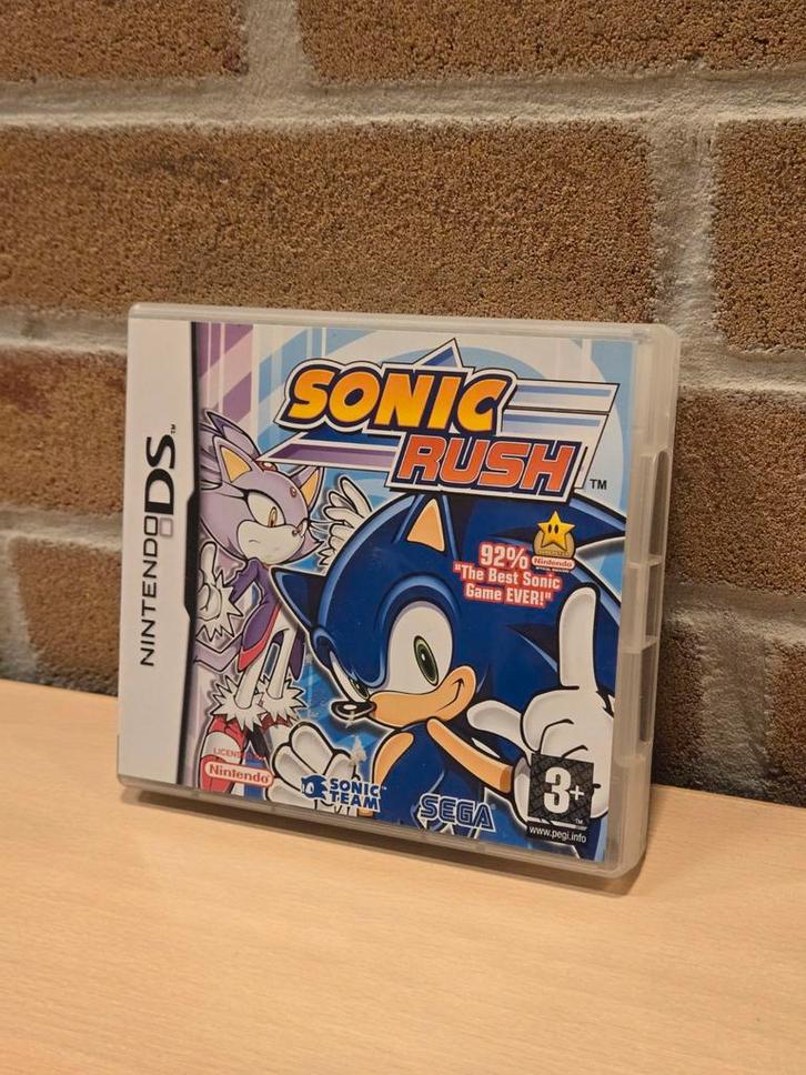 Sonic Rush - Nintendo DS, Spelcomputers en Games, Games | Nintendo DS, Gebruikt, Platform, 1 speler, Vanaf 3 jaar, Ophalen of Verzenden