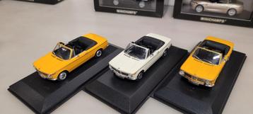 Minichamps BMW 2002 cabrio Sample modellen  beschikbaar voor biedingen