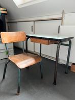 Schooltafel en stoel, Ophalen, Gebruikt, Tafel(s) en Stoel(en)