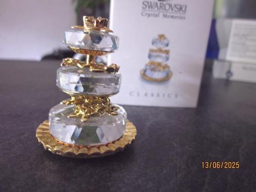 Swarovski bruidstaart incl.doos & certificaat, Verzamelen, Swarovski, Nieuw, Ophalen of Verzenden