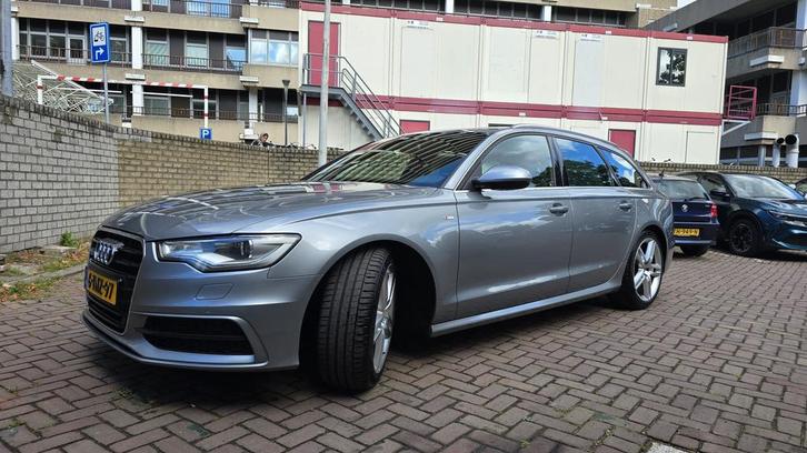 Audi A6 3.0 TDI 230KW Avant Quat S-tr 2014 Grijs, Auto's, Audi, Particulier, A6, Diesel, E, Stationwagon, Automaat, Origineel Nederlands