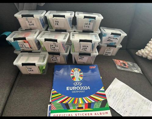 Euro 2024 Germany Alle stickers te koop vanaf 0,30 eu., Hobby en Vrije tijd, Stickers en Plaatjes, Nieuw, Meerdere stickers, Ophalen of Verzenden