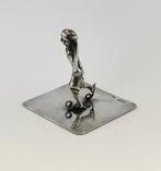 Zilveren Schaatser miniatuur., Ophalen of Verzenden